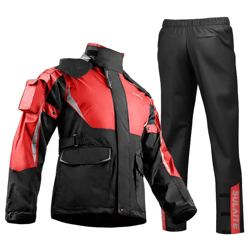 StormRide – nepromokavý motocyklový plášť pro jezdce, prodyšný a reflexní