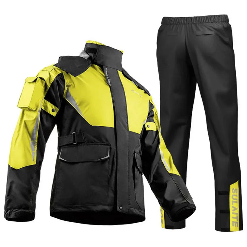 StormRide – nepromokavý motocyklový plášť pro jezdce, prodyšný a reflexní