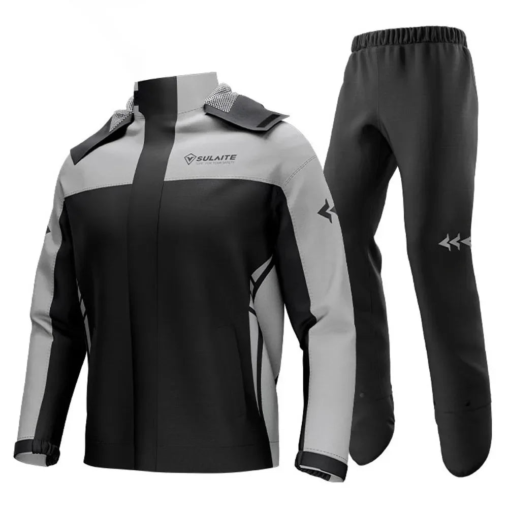 StormRide – nepromokavý motocyklový plášť pro jezdce, prodyšný a reflexní