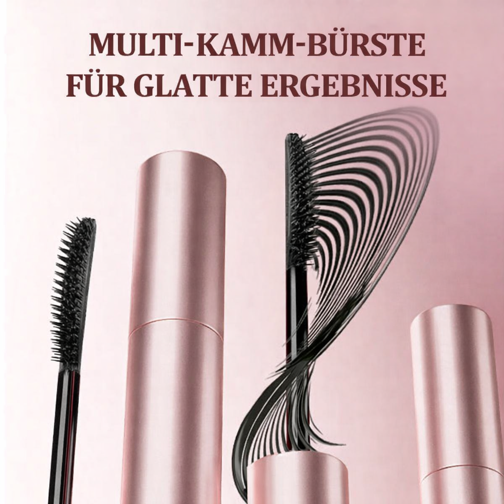 Wasserfeste Mascara mit Volumen, Länge und Präzisionsbürste für definierte Wimpern 2