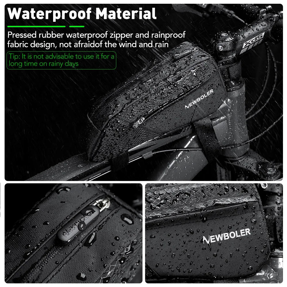 Waterdichte Fietstas met Reflectie en Hoge Capaciteit voor Dagelijks Gebruik 1