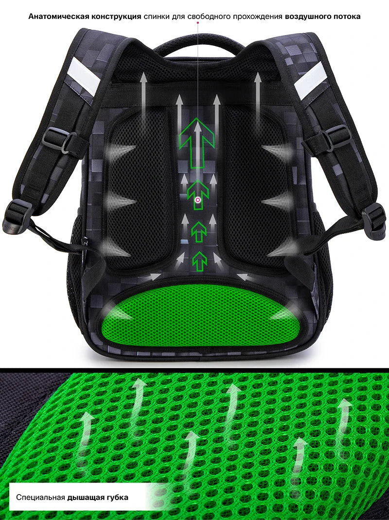 Schulrucksack Kinder – Wasserdicht, Ergonomisch & Geräumig für den Schulalltag