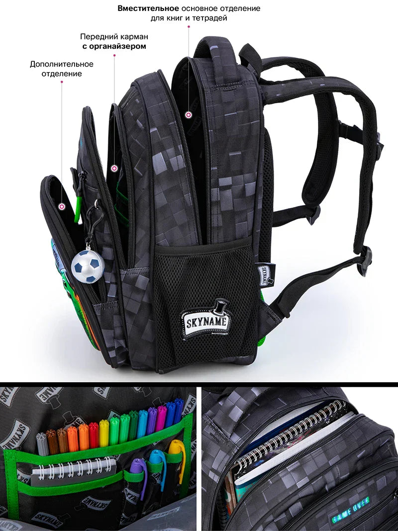Schulrucksack Kinder – Wasserdicht, Ergonomisch & Geräumig für den Schulalltag