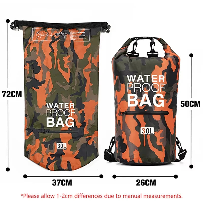 Waterdichte Rugzak van PVC met Verstelbare Schouderriem voor Outdoor Activiteiten 5