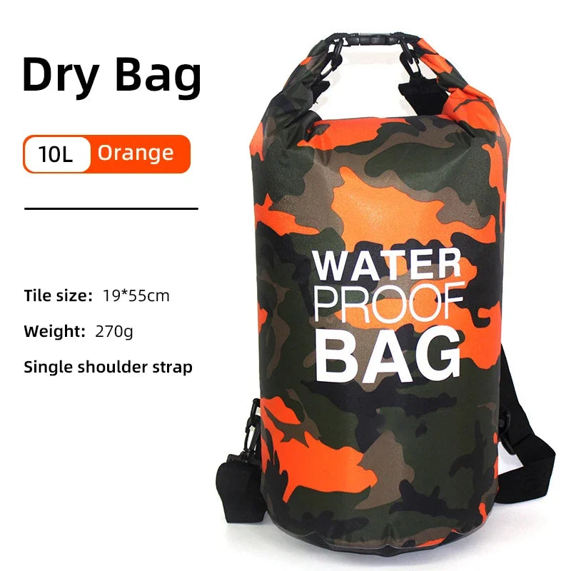 Waterdichte Rugzak van PVC met Verstelbare Schouderriem voor Outdoor Activiteiten 7