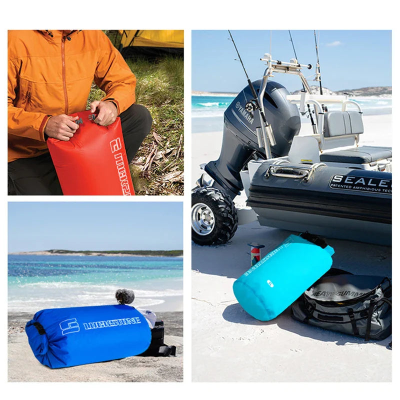Waterdichte tas voor outdoor activiteiten, 3L-75L, lichtgewicht en veelzijdig 2