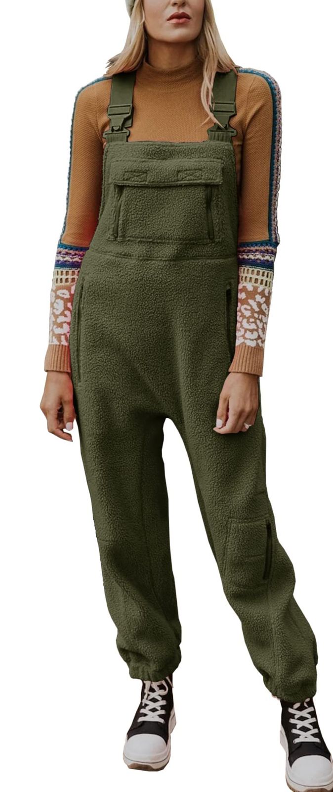 Damen Overall Mit Verstellbaren Trägern | Warm, Bequem & Vielseitig
