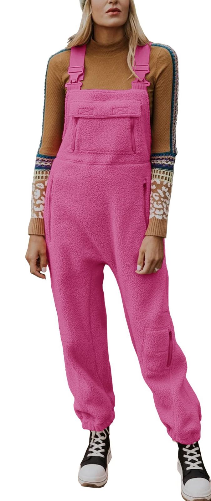 Damen Overall Mit Verstellbaren Trägern | Warm, Bequem & Vielseitig