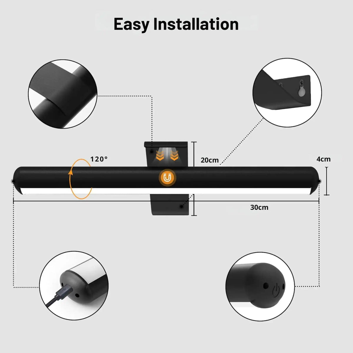 Wireless LED Rechargeable Picture Light 5