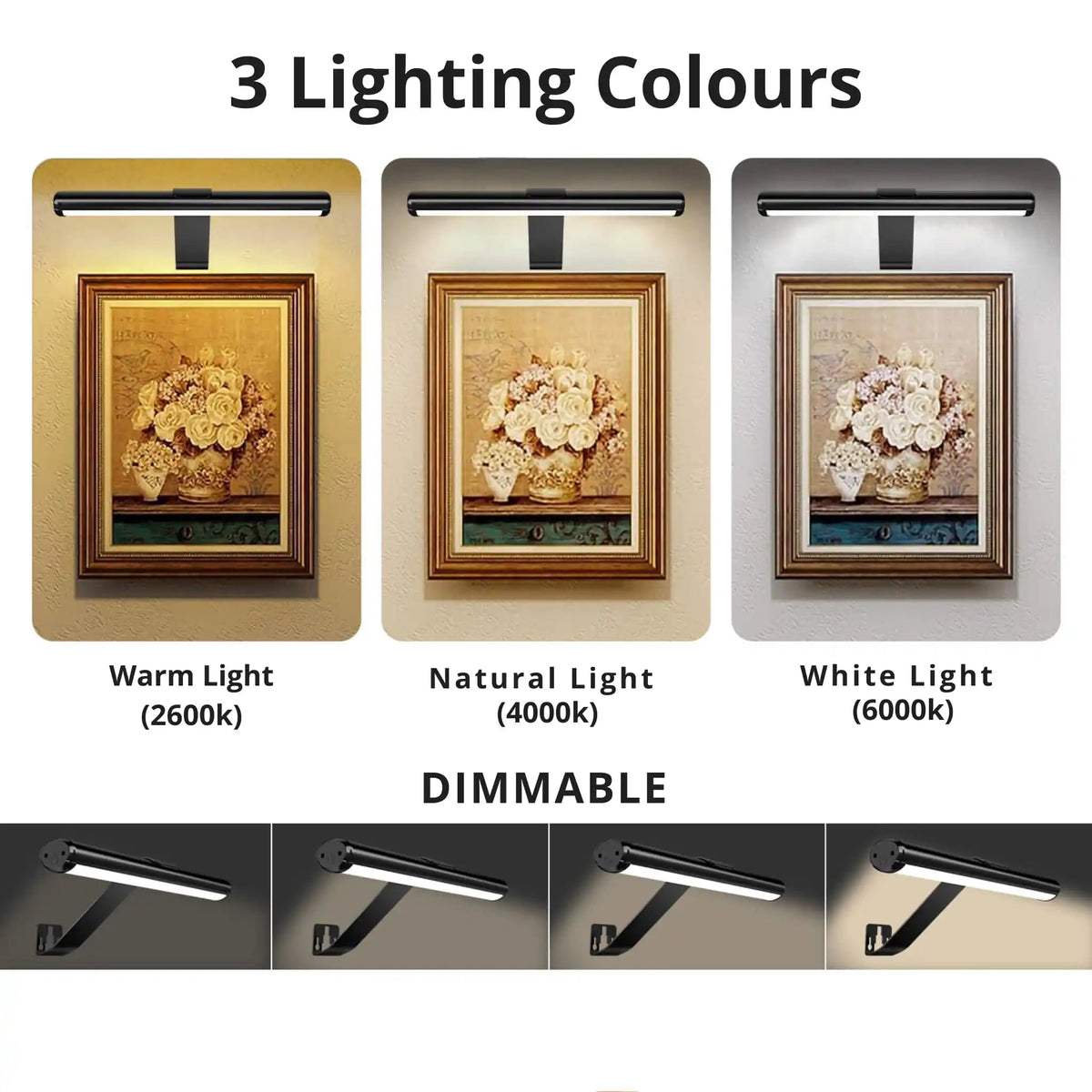 Wireless LED Rechargeable Picture Light 6
