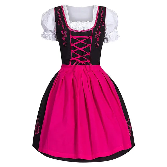 Bolendo Emara - Bayerisches Oktoberfest Kostüm Trachtenkleid