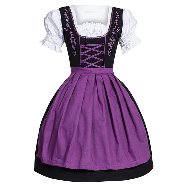 Bolendo Emara - Bayerisches Oktoberfest Kostüm Trachtenkleid