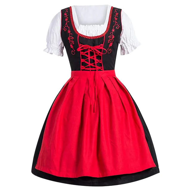 Bolendo Emara - Bayerisches Oktoberfest Kostüm Trachtenkleid