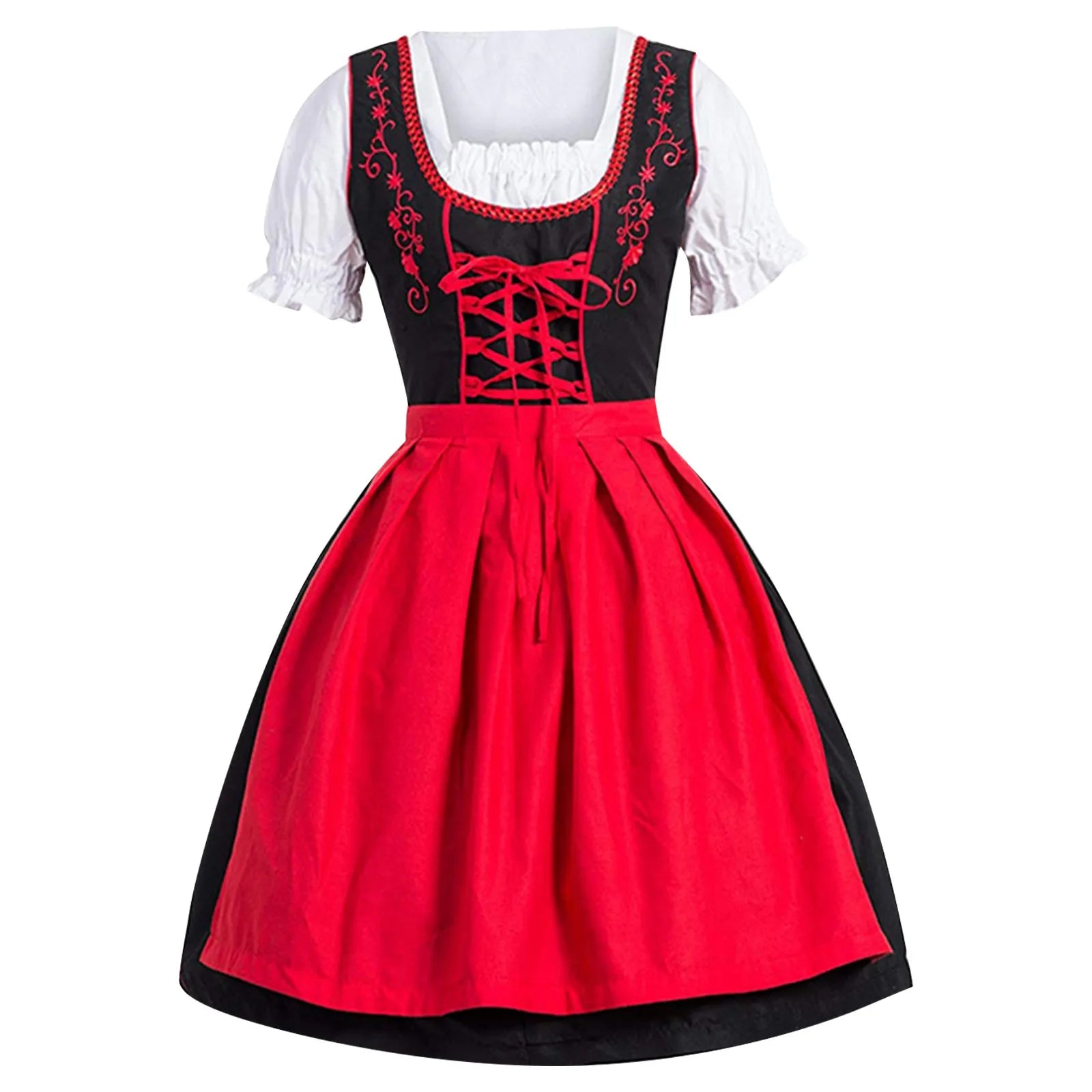 Bolendo Emara - Bayerisches Oktoberfest Kostüm Trachtenkleid