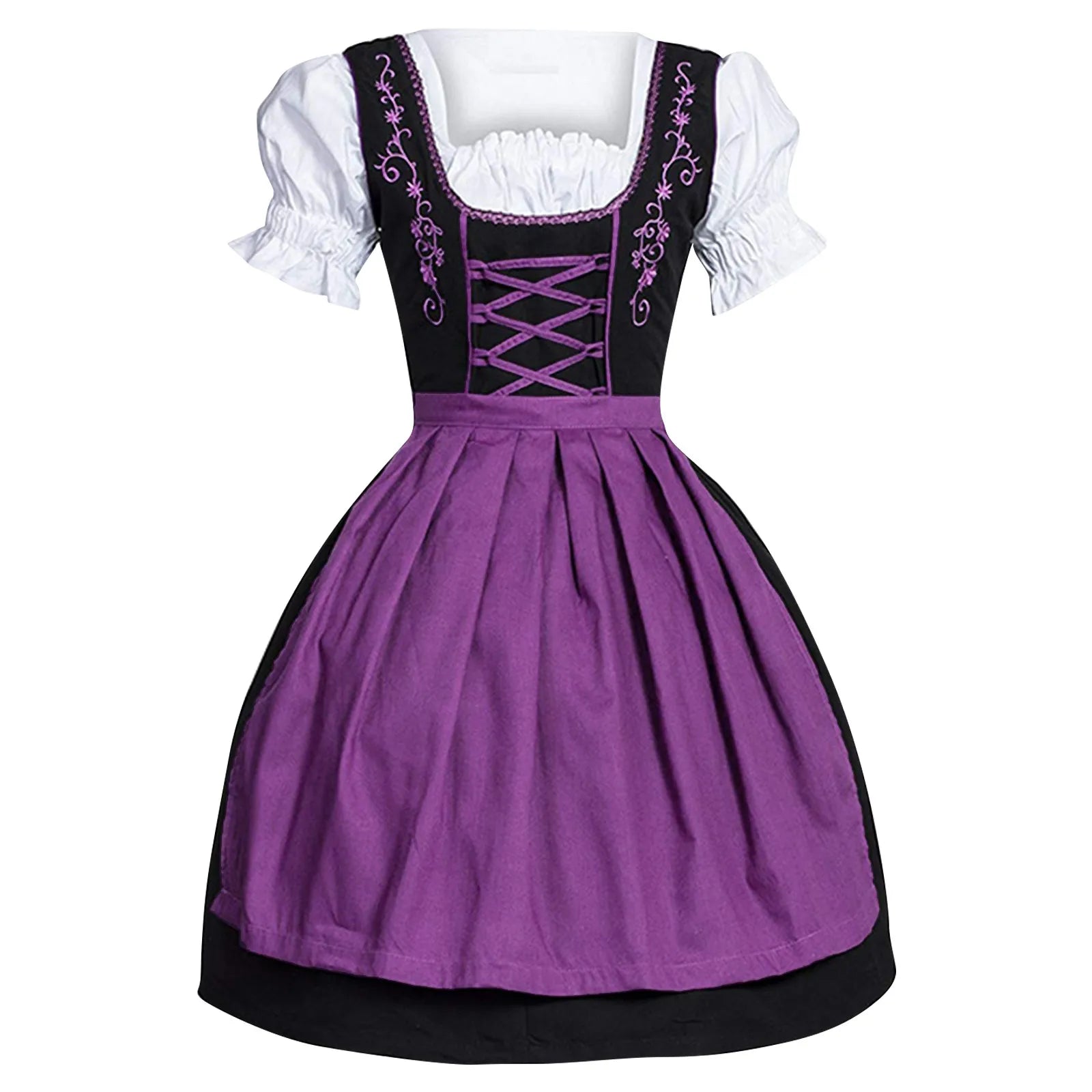 Bolendo Emara - Bayerisches Oktoberfest Kostüm Trachtenkleid