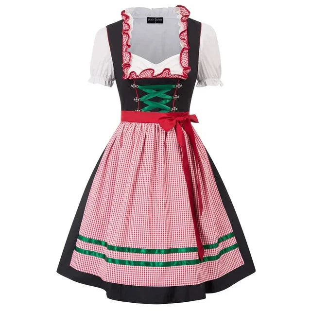 Bolendo Original Oktoberfest Dirndlkleid für Damen - Traditioneller Stil