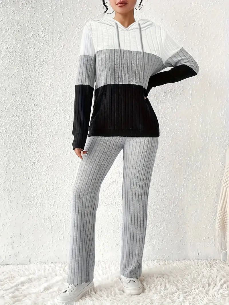 Ensemble sweat à capuche et pantalon pour femmes - Quinci