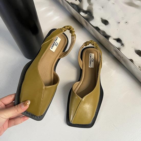 Nose Flats PU-Modellsandalen – Delaney
