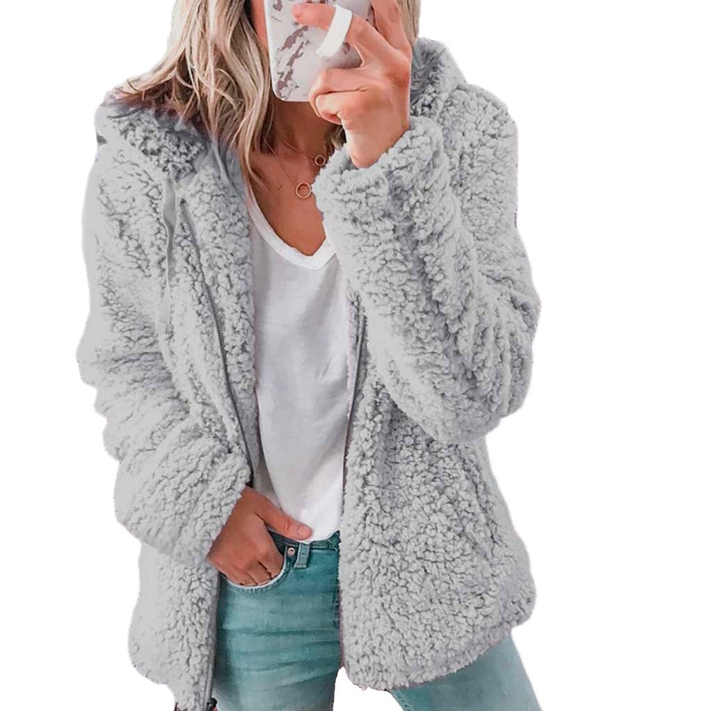 Blød tyk strikcardigan til kvinder - Natasha