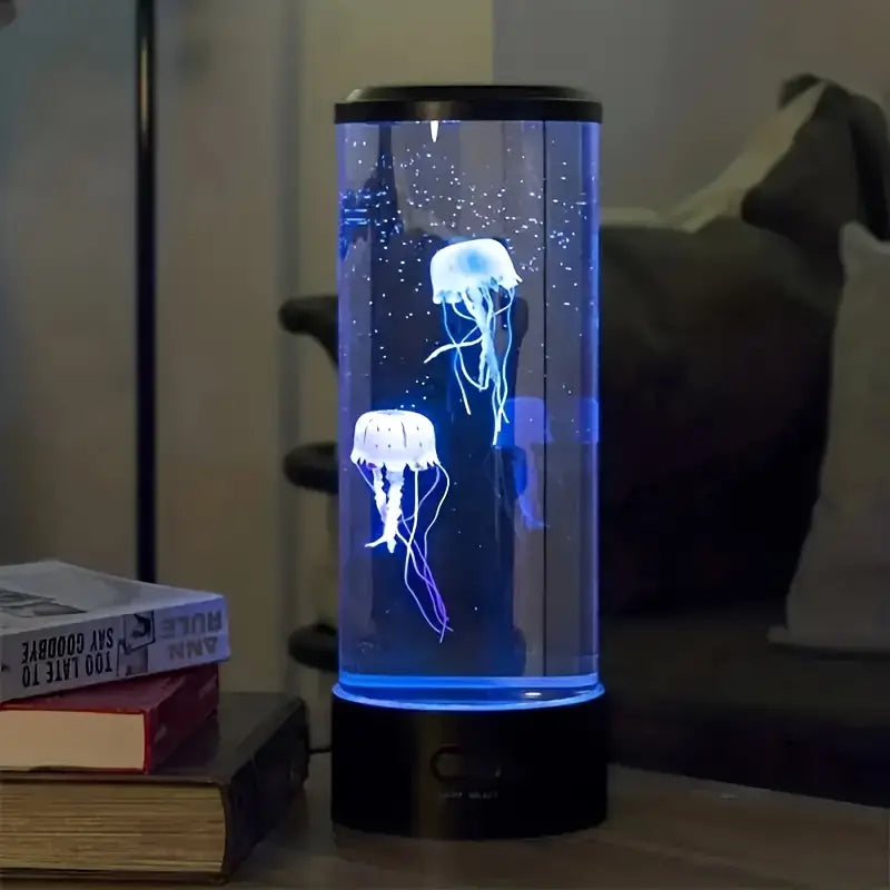 Devako SerenitySphere | Aquarium & Lampe à lave méduse