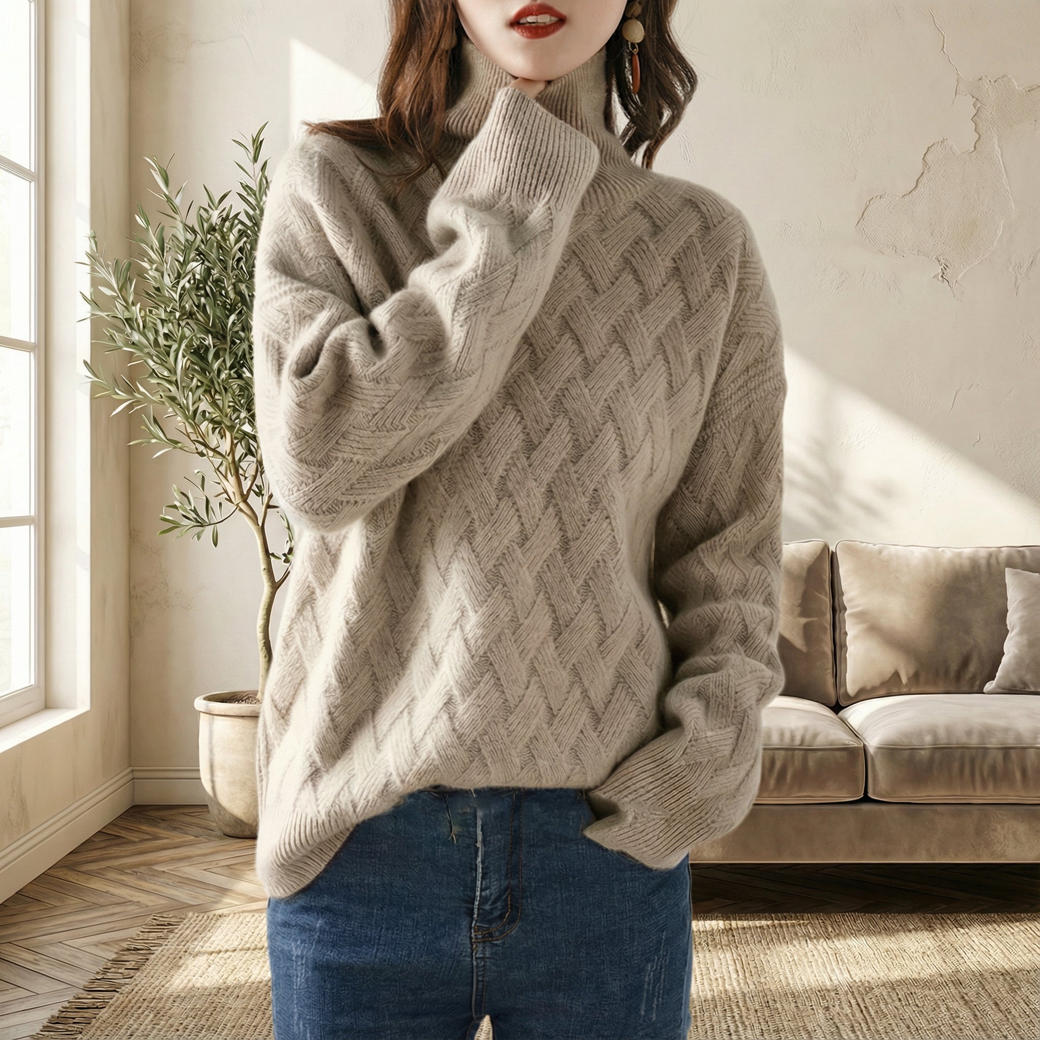 Isabella Luxe kašmírový svetr pro ženy | Měkký, teplý a nadčasový styl