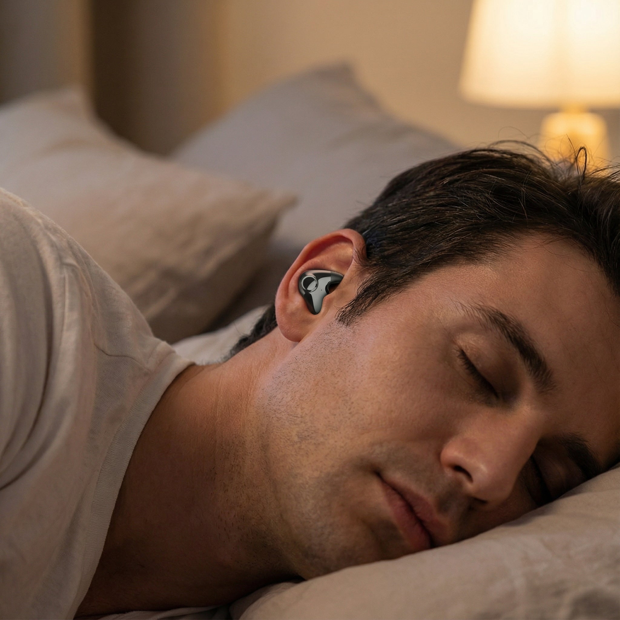 Bezdrátová sluchátka na spaní – Ultratenká, Bluetooth 5.3 a ochrana proti stříkající vodě IPX5