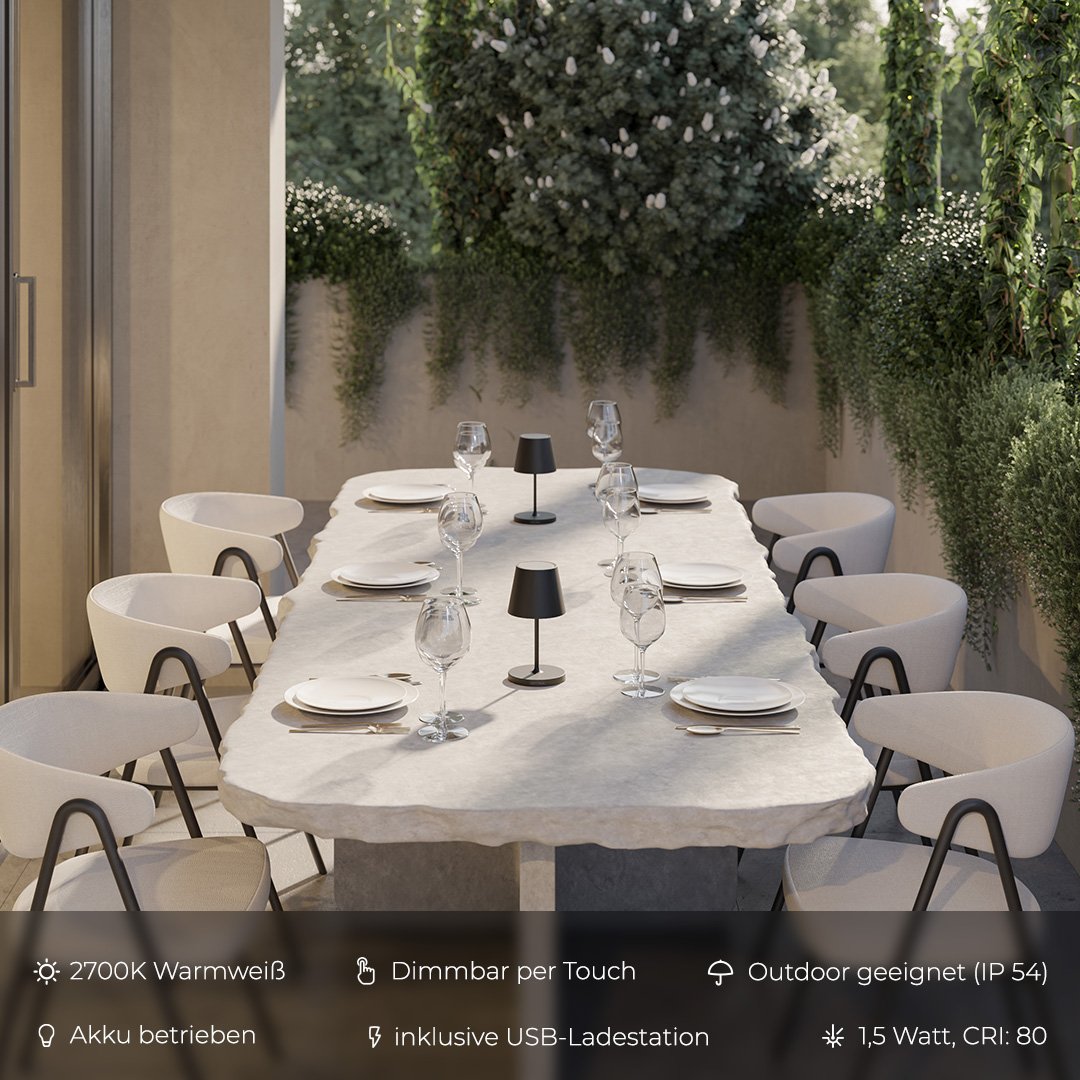 Luma - Elegante LED-Tischleuchte