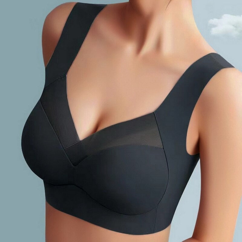 Reggiseno senza cuciture con vestibilità modellante e design di supporto