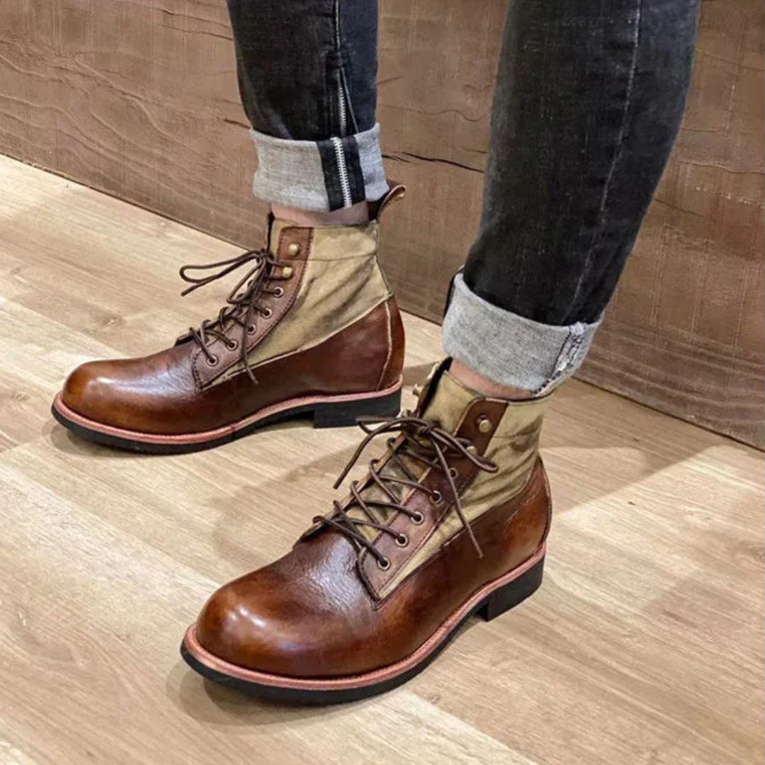 AlpenHeritage – Haferl Sneakers Bernard – Håndlavede Retro-Støvler
