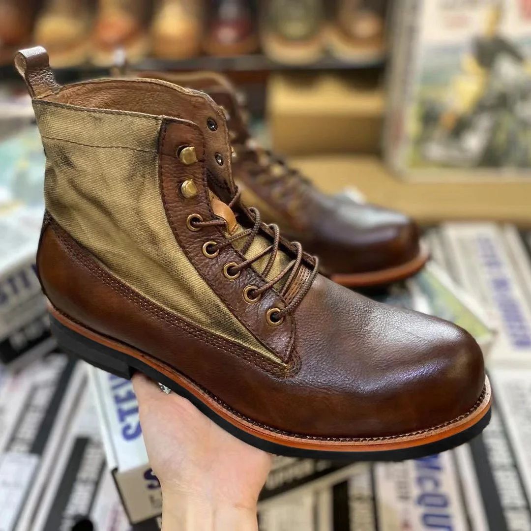 AlpenHeritage – Haferl Sneakers Bernard – Håndlavede Retro-Støvler