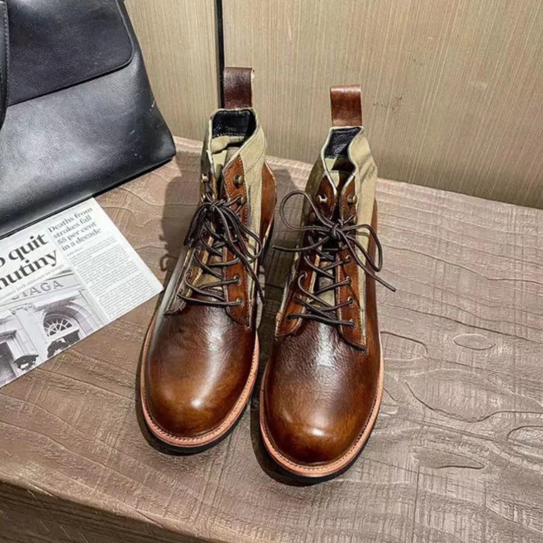 AlpenHeritage – Haferl Sneakers Bernard – Håndlavede Retro-Støvler