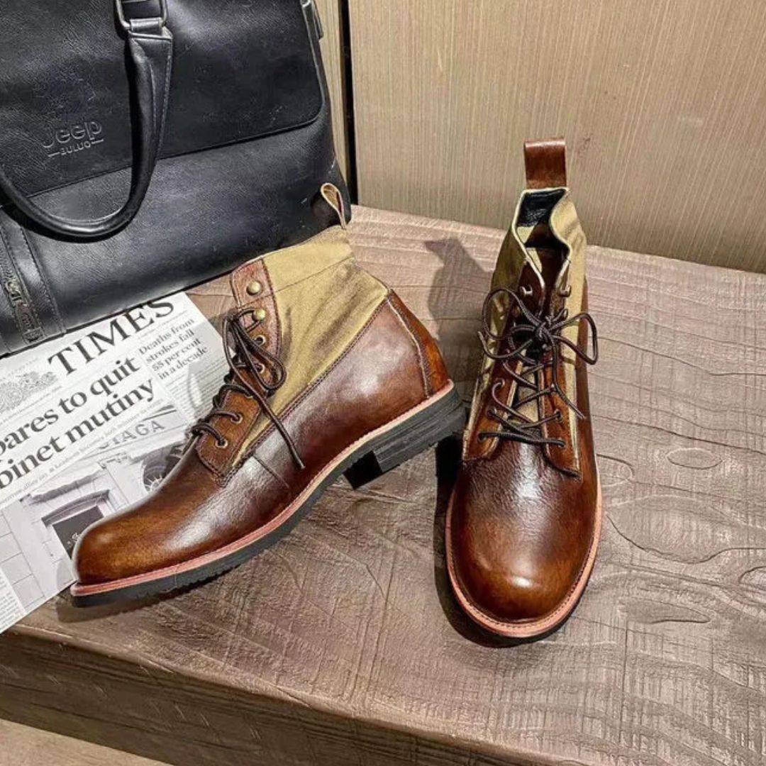 AlpenHeritage – Haferl Sneakers Bernard – Håndlavede Retro-Støvler