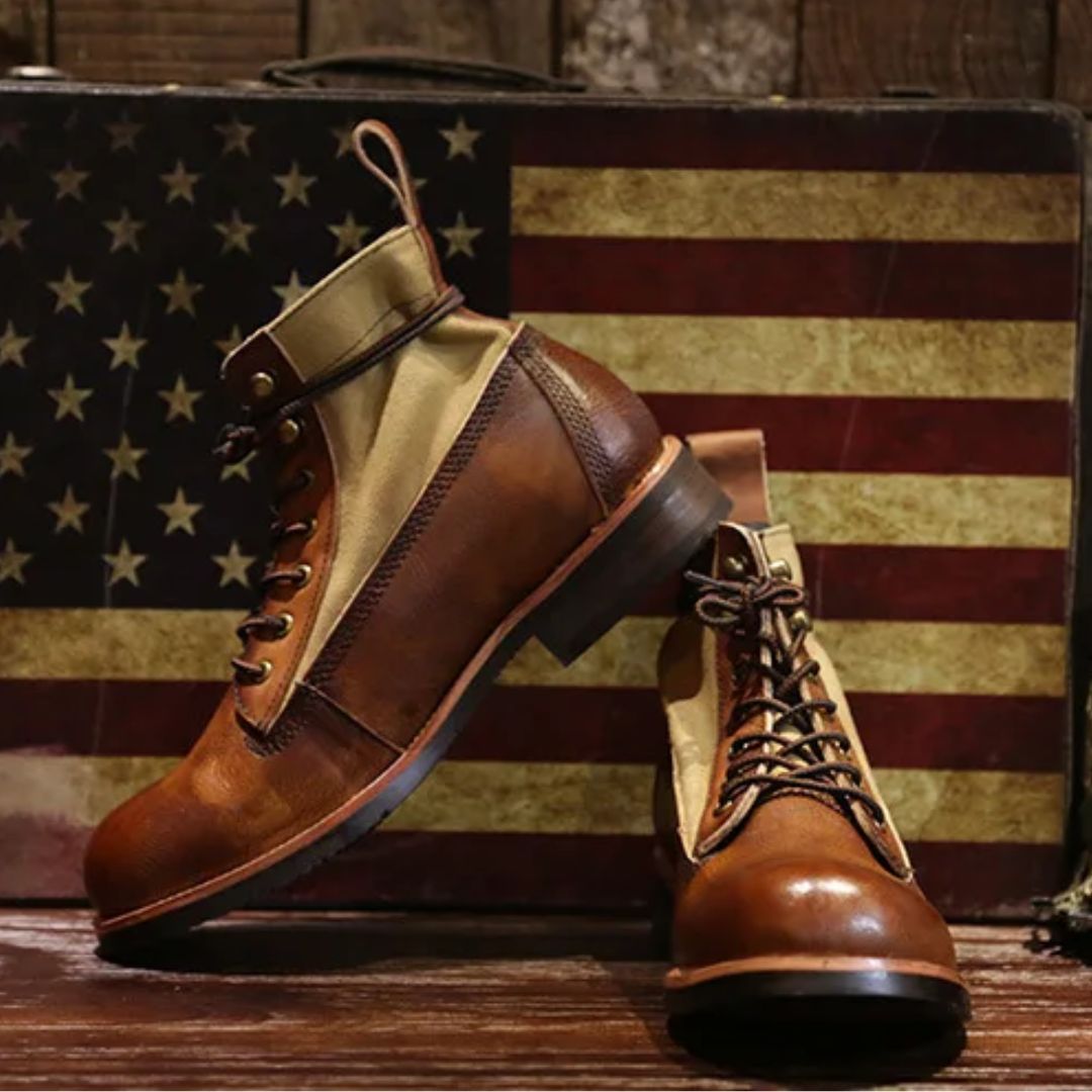 AlpenHeritage – Haferl Sneakers Bernard – Håndlavede Retro-Støvler