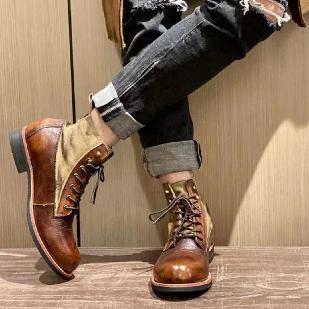 AlpenHeritage – Haferl Sneakers Bernard – Håndlavede Retro-Støvler