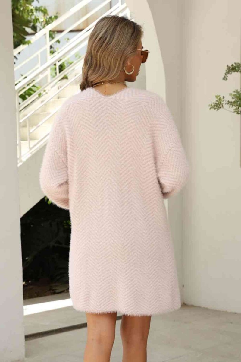 Cardigan avec motif chevrons - Silavia