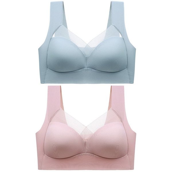 Reggiseno senza cuciture con vestibilità modellante e design di supporto