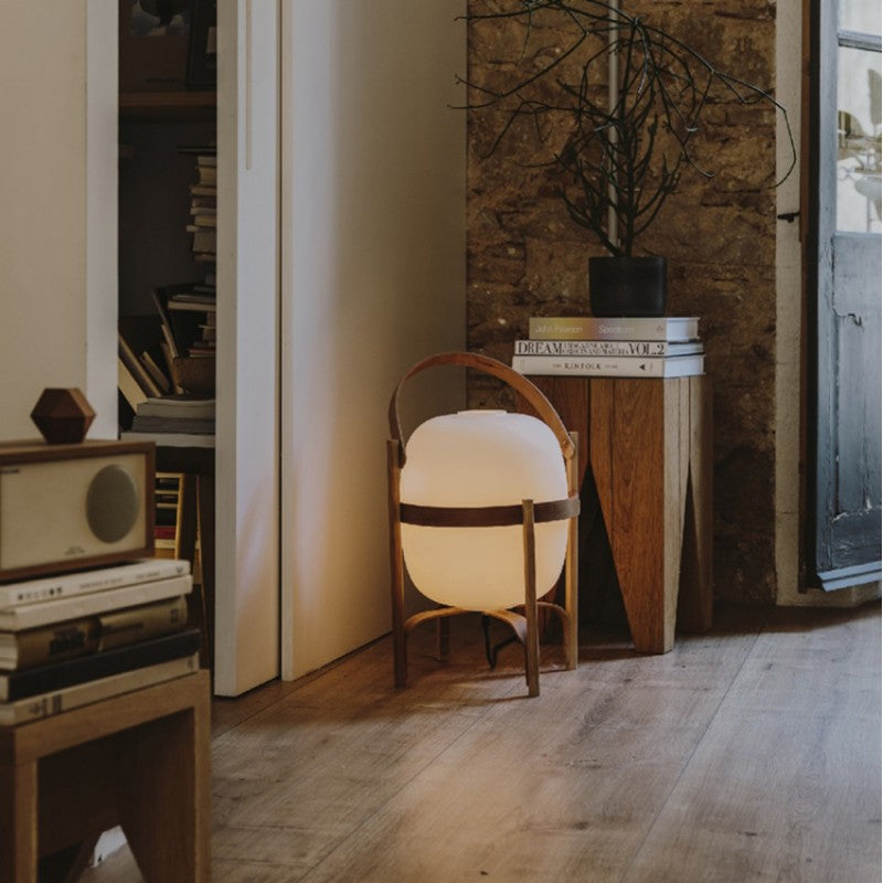 BasketGlow - Košovité stolové lampy