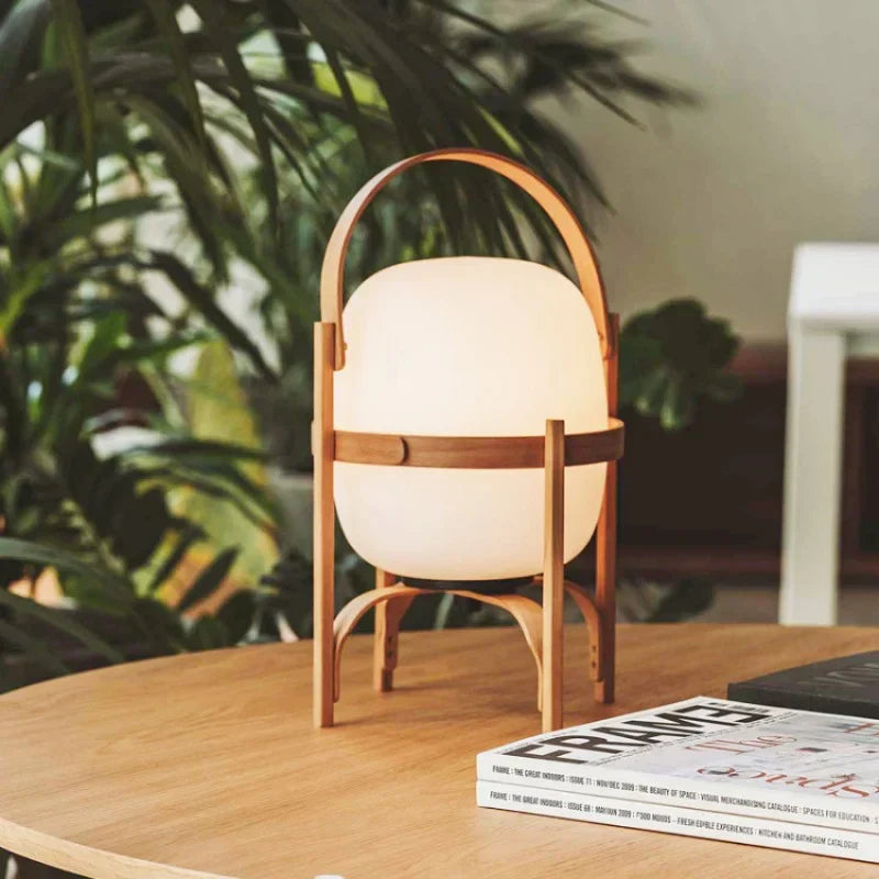 BasketGlow - Košovité stolové lampy