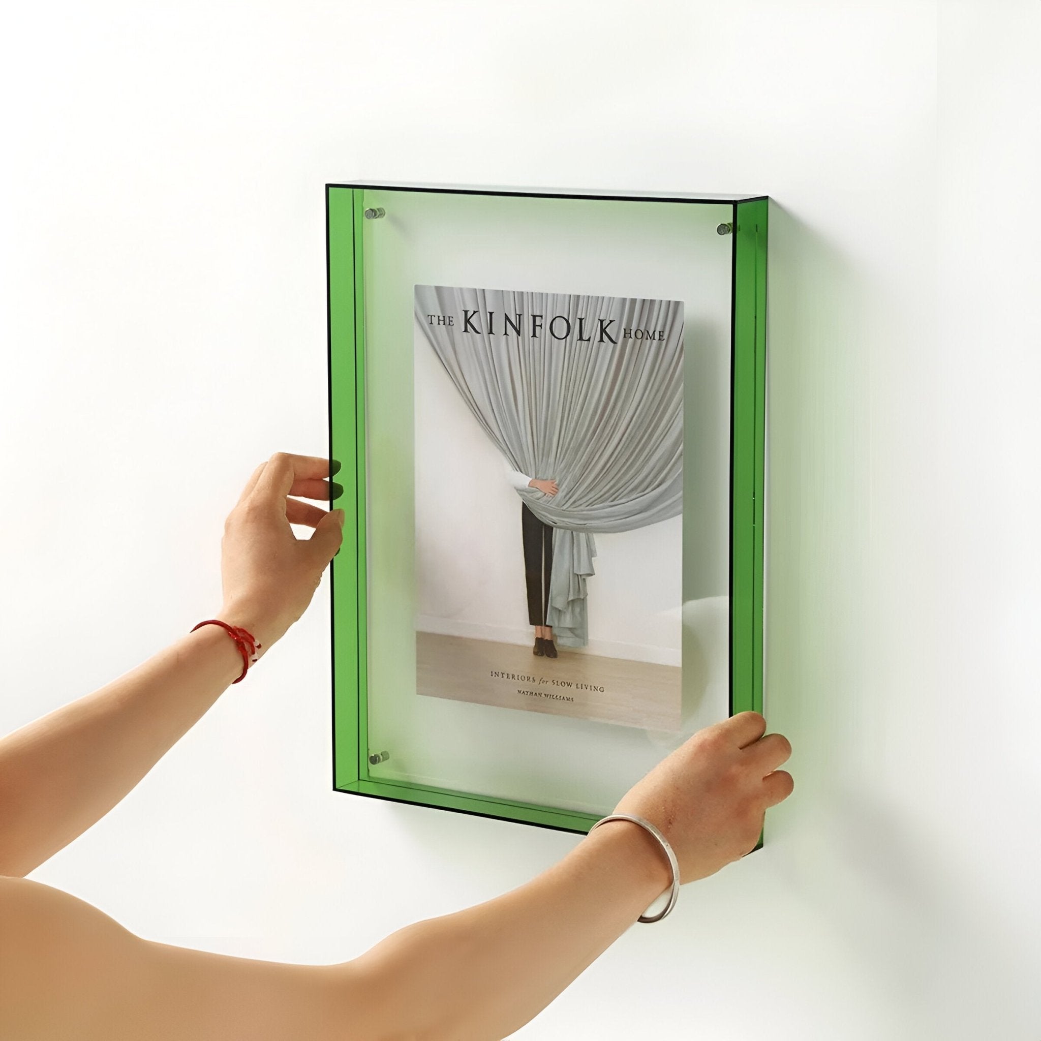 Cadre photo acrylique transparent – Design minimaliste en acrylique clair