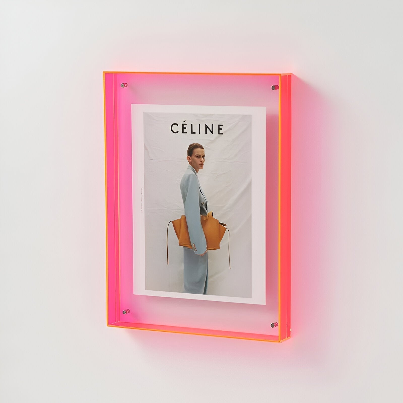 Cadre photo acrylique transparent – Design minimaliste en acrylique clair