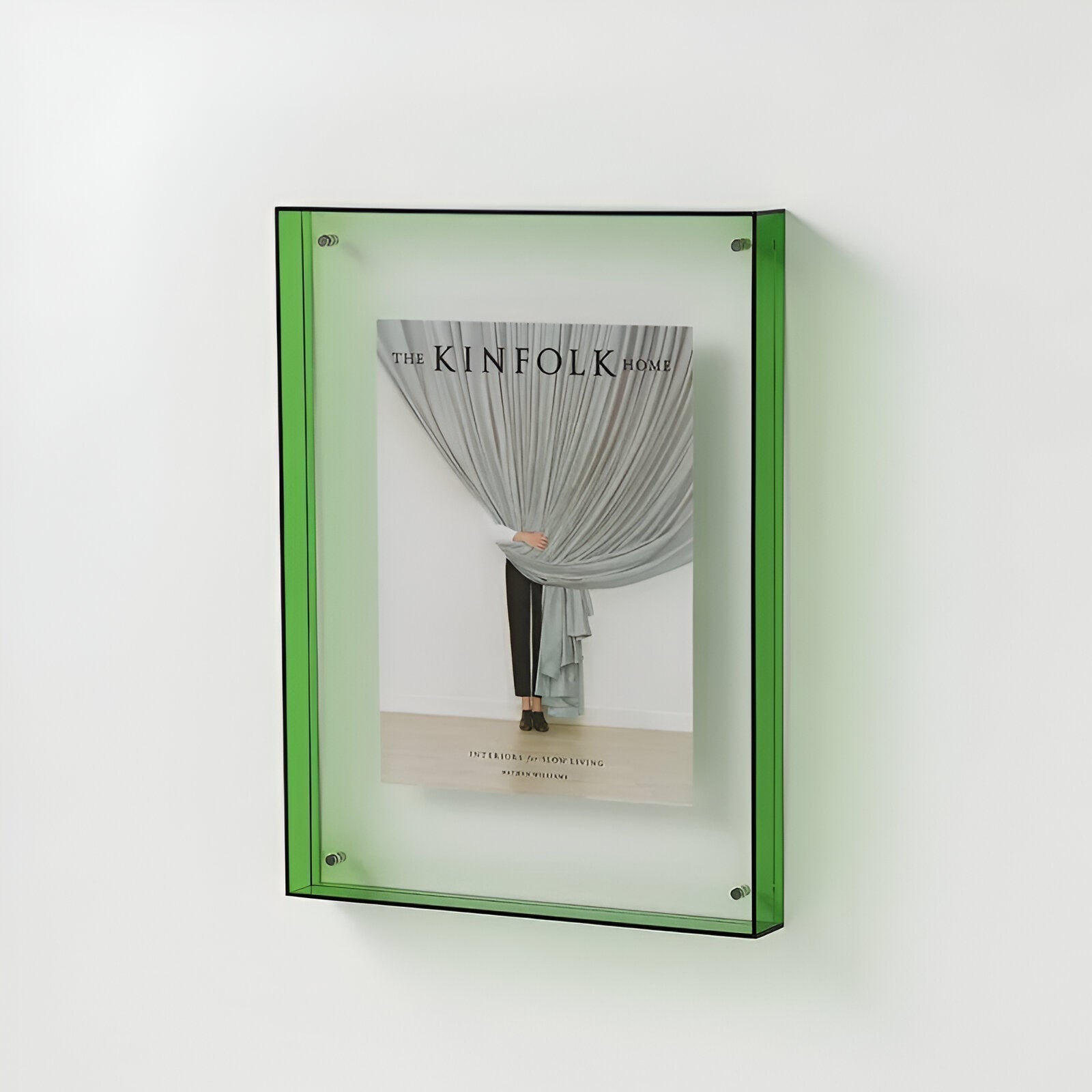 Cadre photo acrylique transparent – Design minimaliste en acrylique clair