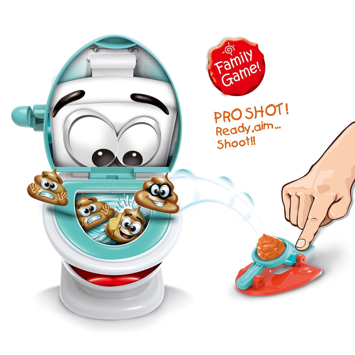 Urkomisches Poop Shooting Spiel - PoopParty