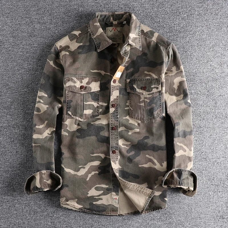 Bolendo Camicia mimetica