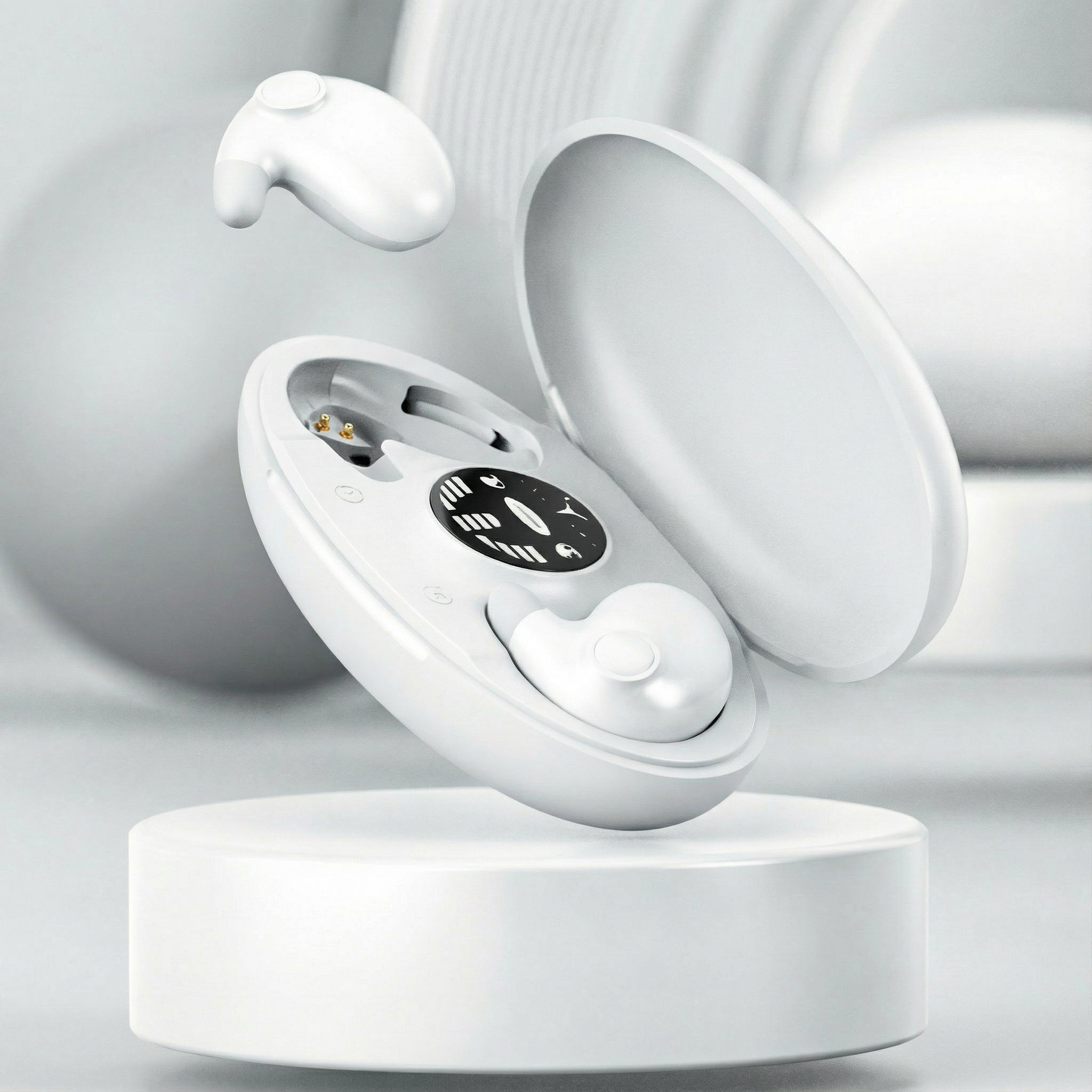 Bezdrátová sluchátka na spaní – Ultratenká, Bluetooth 5.3 a ochrana proti stříkající vodě IPX5