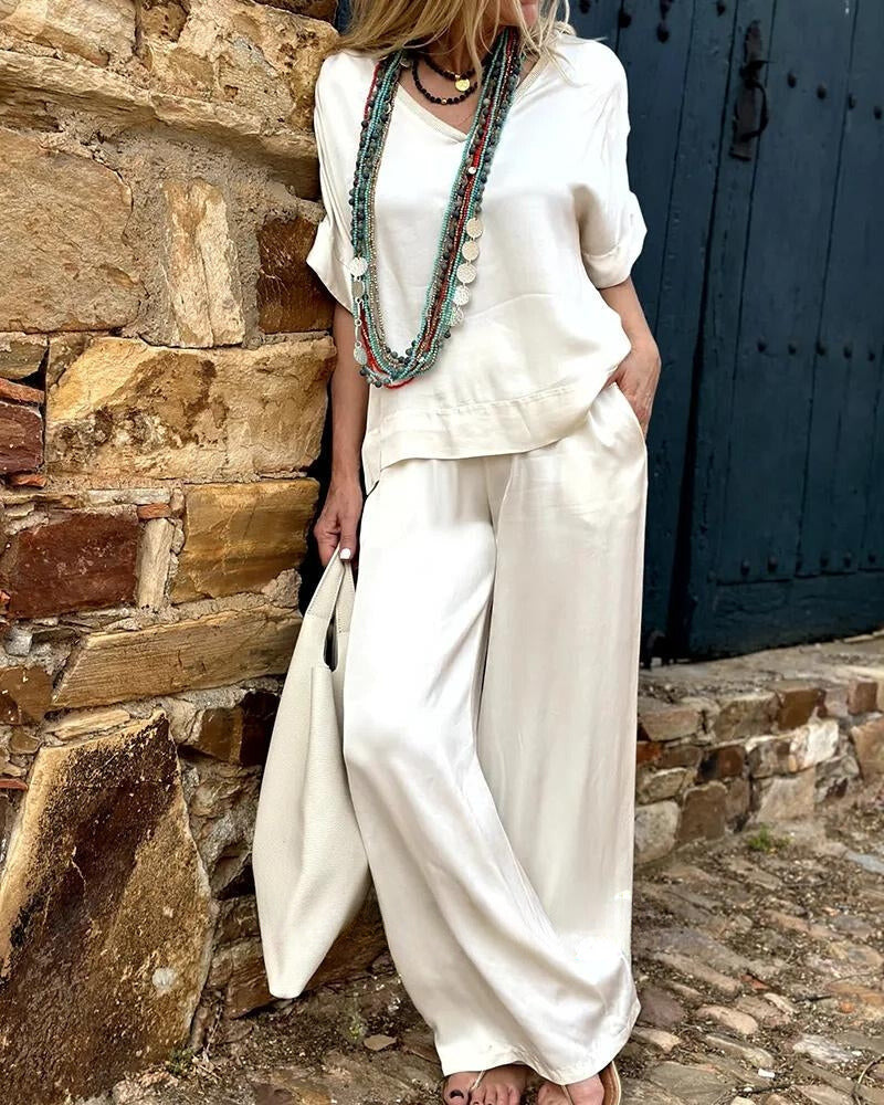 Benedikta - Blusen- und Hosenset mit elegantem Look