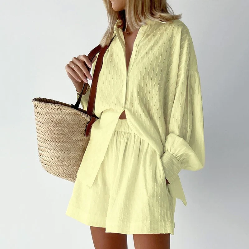 Josefine - Blouse d'été avec short