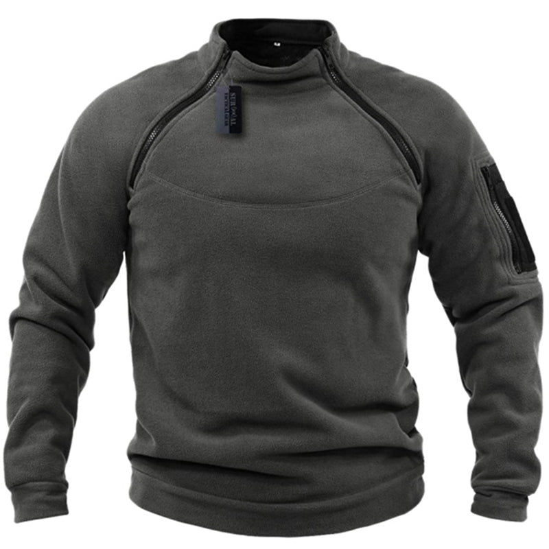 Herren Militär-Sweatshirt | Warmes Outdoor-Sweatshirt Für Alltag & Abenteuer