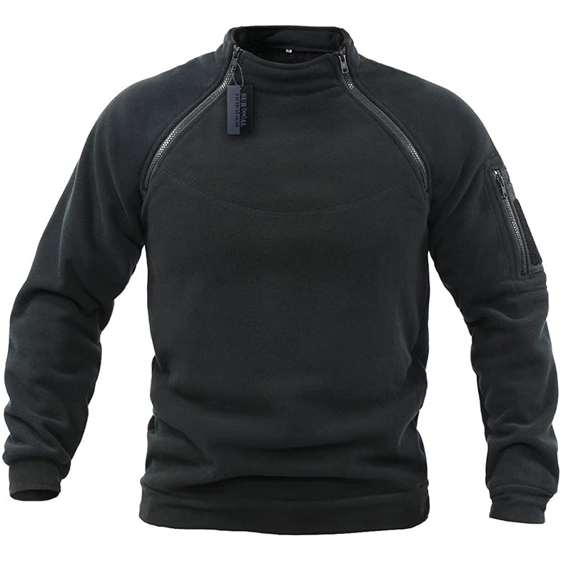 Herren Militär-Sweatshirt | Warmes Outdoor-Sweatshirt Für Alltag & Abenteuer