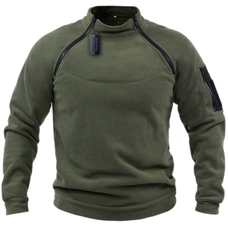 Herren Militär-Sweatshirt | Warmes Outdoor-Sweatshirt Für Alltag & Abenteuer