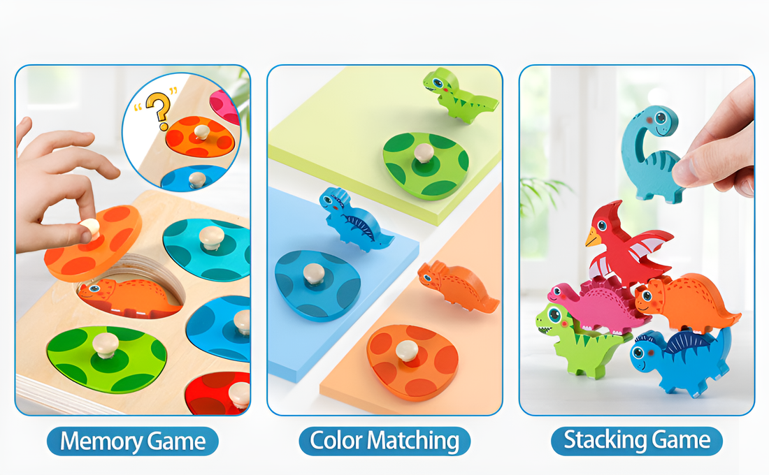 Dino Eggs Puzzle - Objevte radost z učení